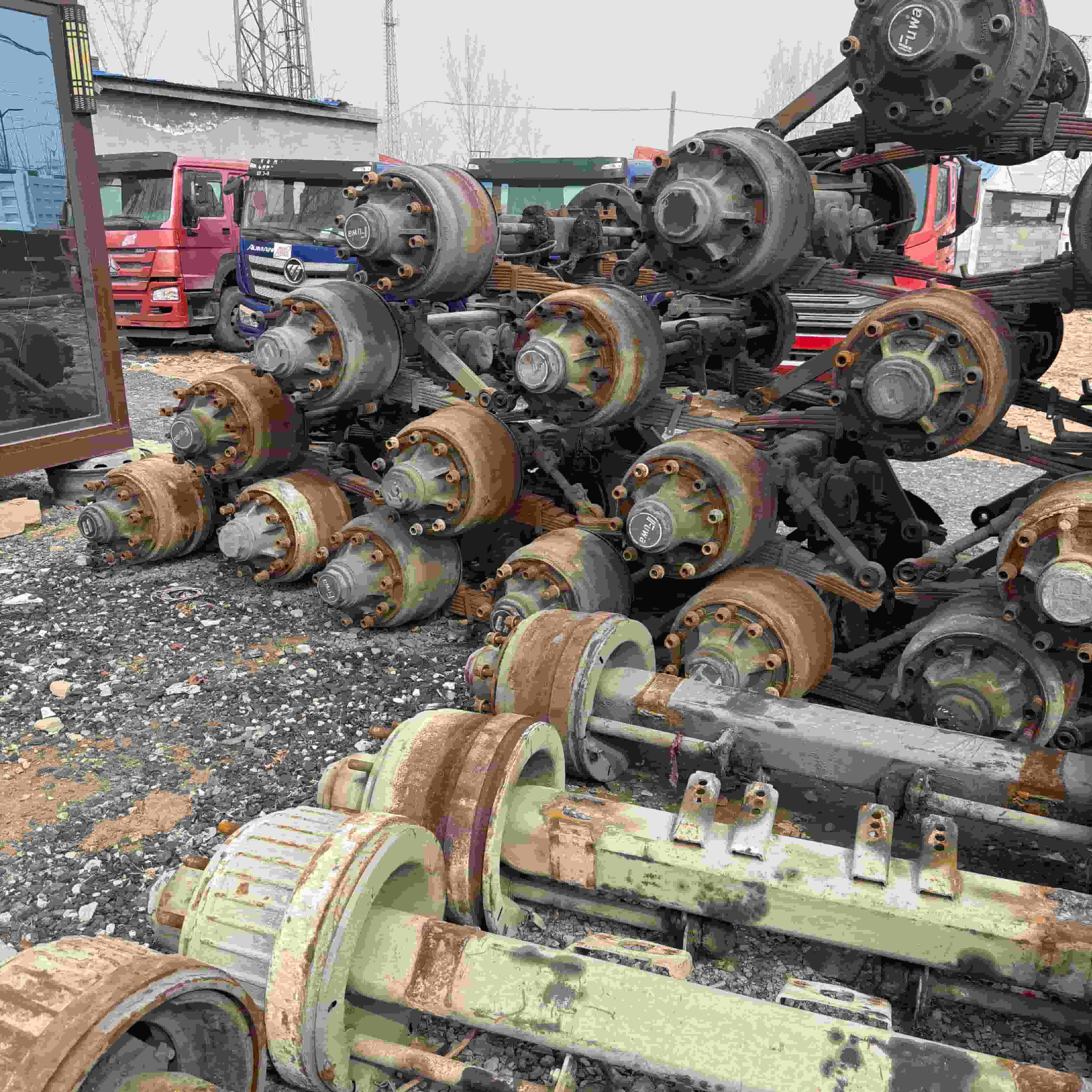 Reinforced Transport Axle